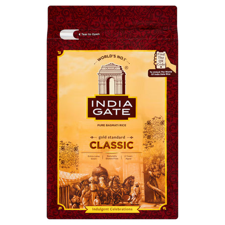Buy India Gate Basmati Classic Rice 5kg Online in Fairmart UK