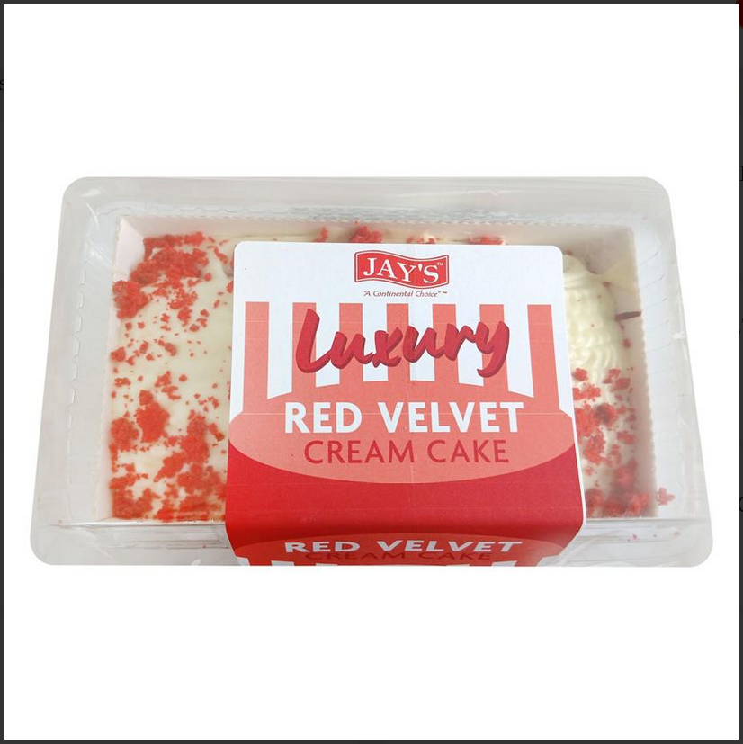 Jays Redvelvet Cream Cake 350g