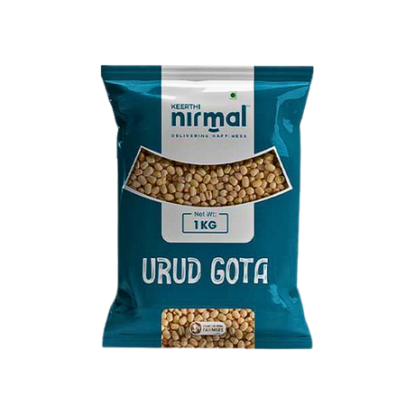 Buy Keerthi Nirmal Urad Gota (Uzhunnu) 1kg  online at the best price from FAIRMART.