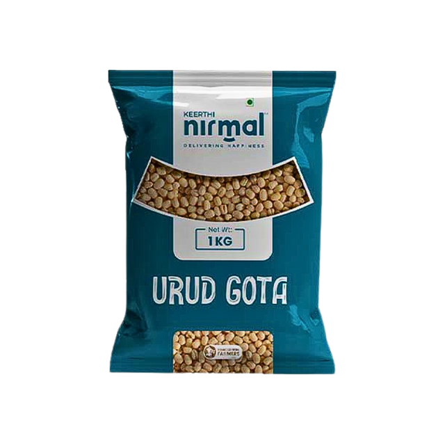 Buy Keerthi Nirmal Urad Gota (Uzhunnu) 1kg  online at the best price from FAIRMART.