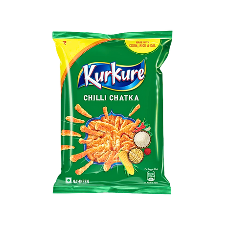 Buy Kurkure Chilli Chatka 72g  online at the best price from FAIRMART.