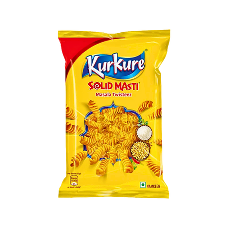 Buy Kurkure Solid Masti Masala Twisteez Namkeen 59g  online at the best price from FAIRMART.