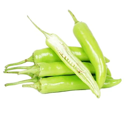 Long Chillies (White Bajji Chilli)