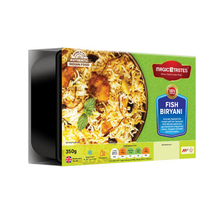 Buy Magic Tastes Frozen Fish Biriyani 350g  online at the best price from FAIRMART.