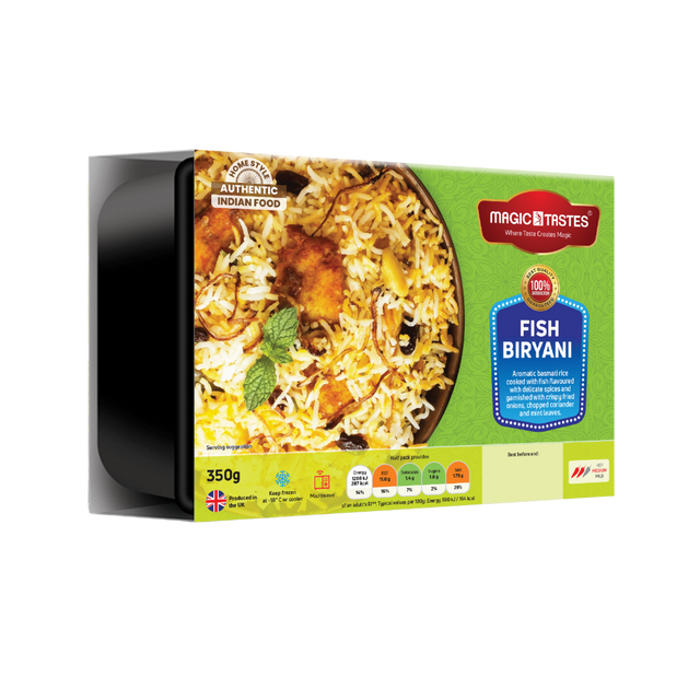 Buy Magic Tastes Frozen Fish Biriyani 350g  online at the best price from FAIRMART.