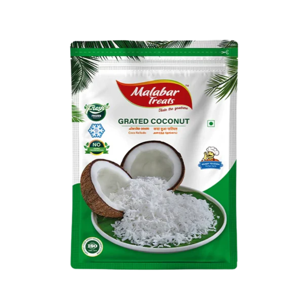 Buy Malabar Treats Frozen Grated Coconut 454g  online at the best price from FAIRMART.