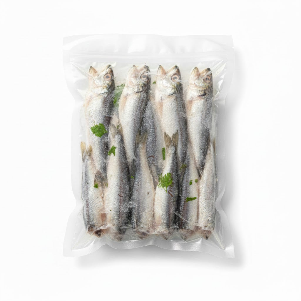 Marine Frozen Anchovy Dressed Big 600g