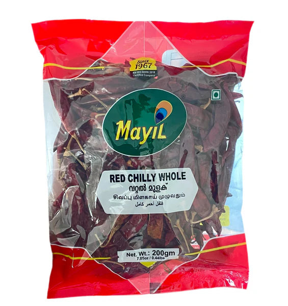 Mayil Chilly Whole 200g