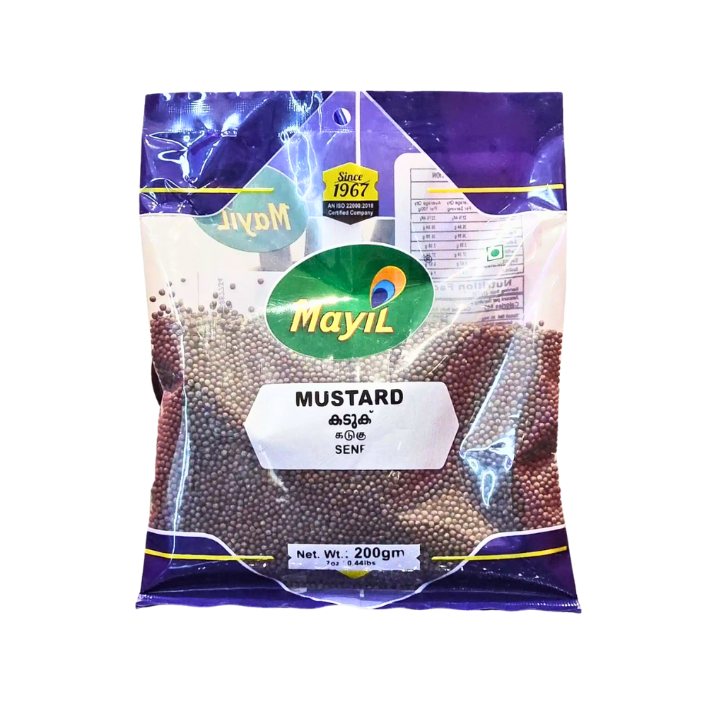 Mayil Mustard Seeds 200g | Fairmart