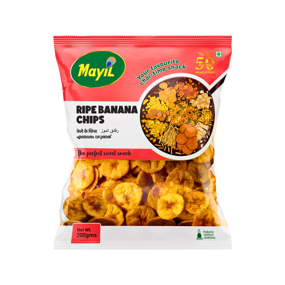 Buy Mayil Ripe Banana Chips 200g  online at the best price from FAIRMART.