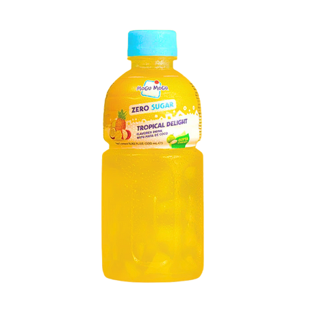 Buy Mogu Mogu Zero Sugar Tropical Delight Drink 320ml Online in Fairmart UK