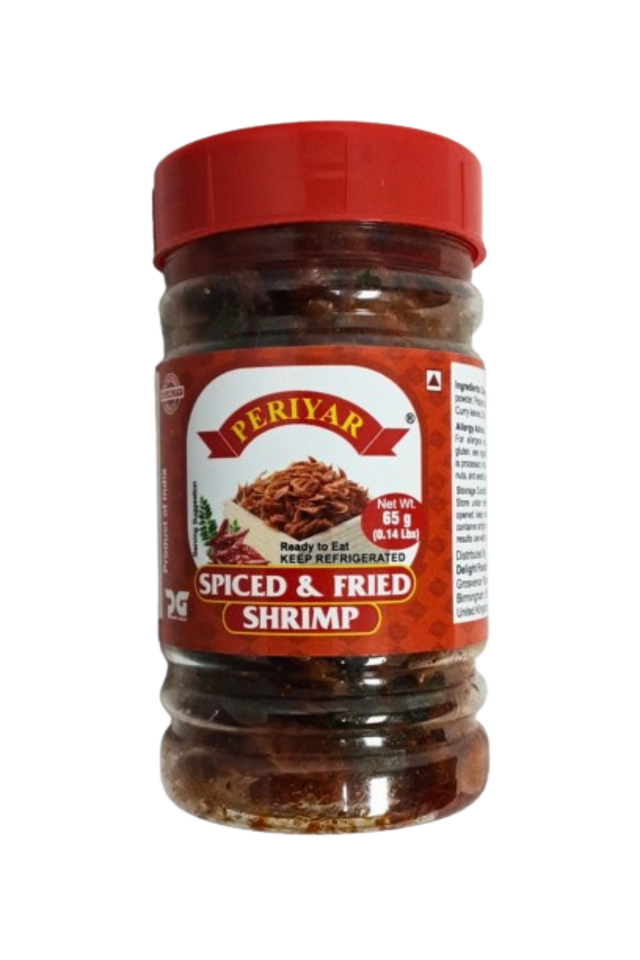 Buy Periyar Spiced & Dried Shrimp 65g Online in Fairmart UK