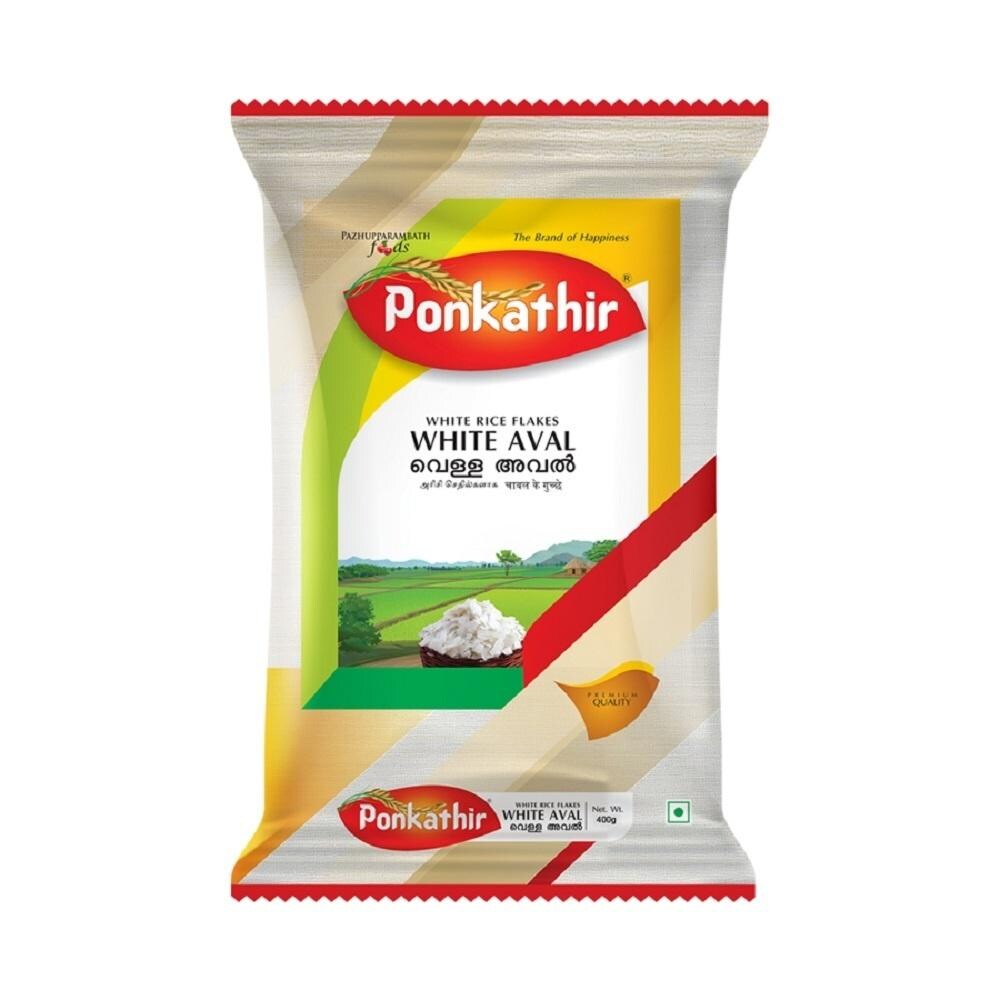 Ponkathir Rice Flakes (White) 400g