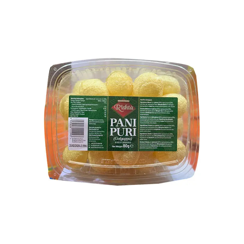 Rishta Pani Puri Gol Gappa 80g