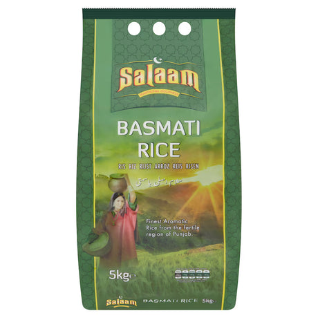 Buy Salaam Basmati Rice 5kg Online in Fairmart UK