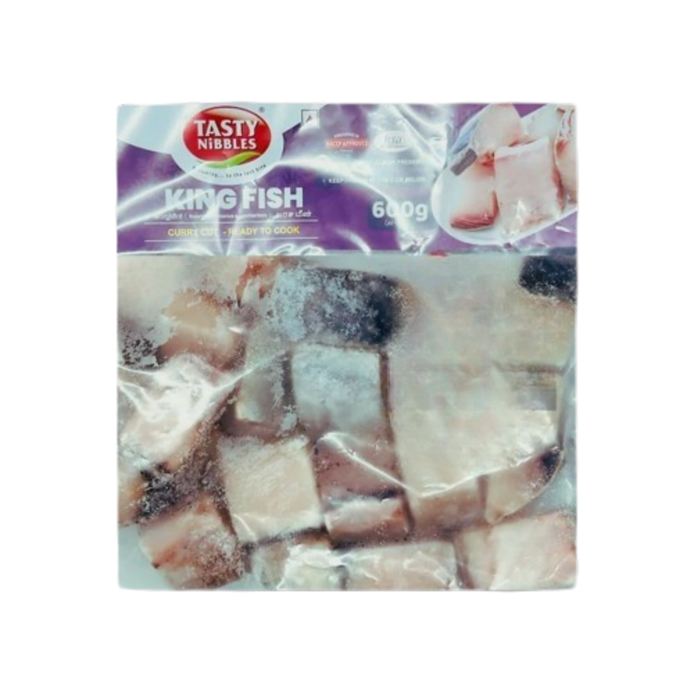 Buy Tasty Nibbles Frozen King Fish Curry Cut 600g  online at the best price from FAIRMART.