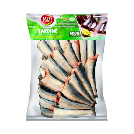 Buy Tasty Nibbles Frozen Sardine (Cleaned) 600g online at the best price from FAIRMART.