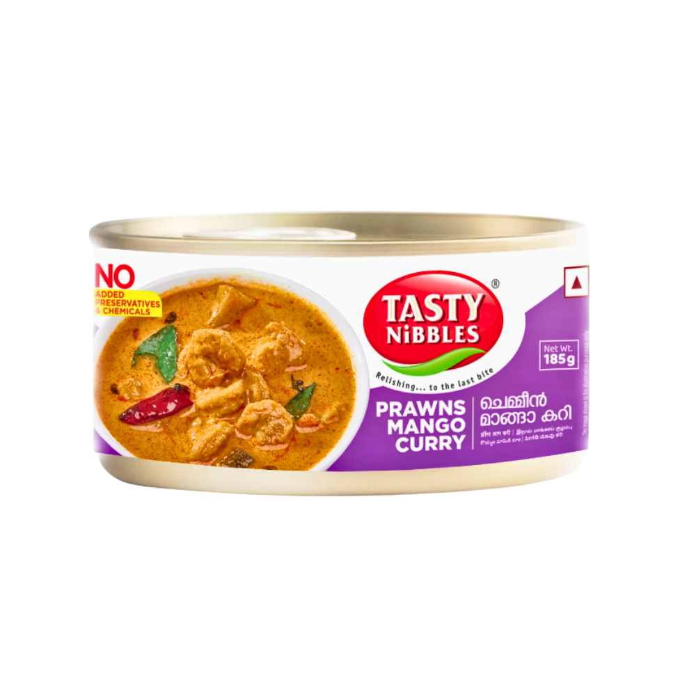 Buy Tasty Nibbles Ready to Eat Prawns Mango Curry (Tin) 185g  online at the best price from FAIRMART.