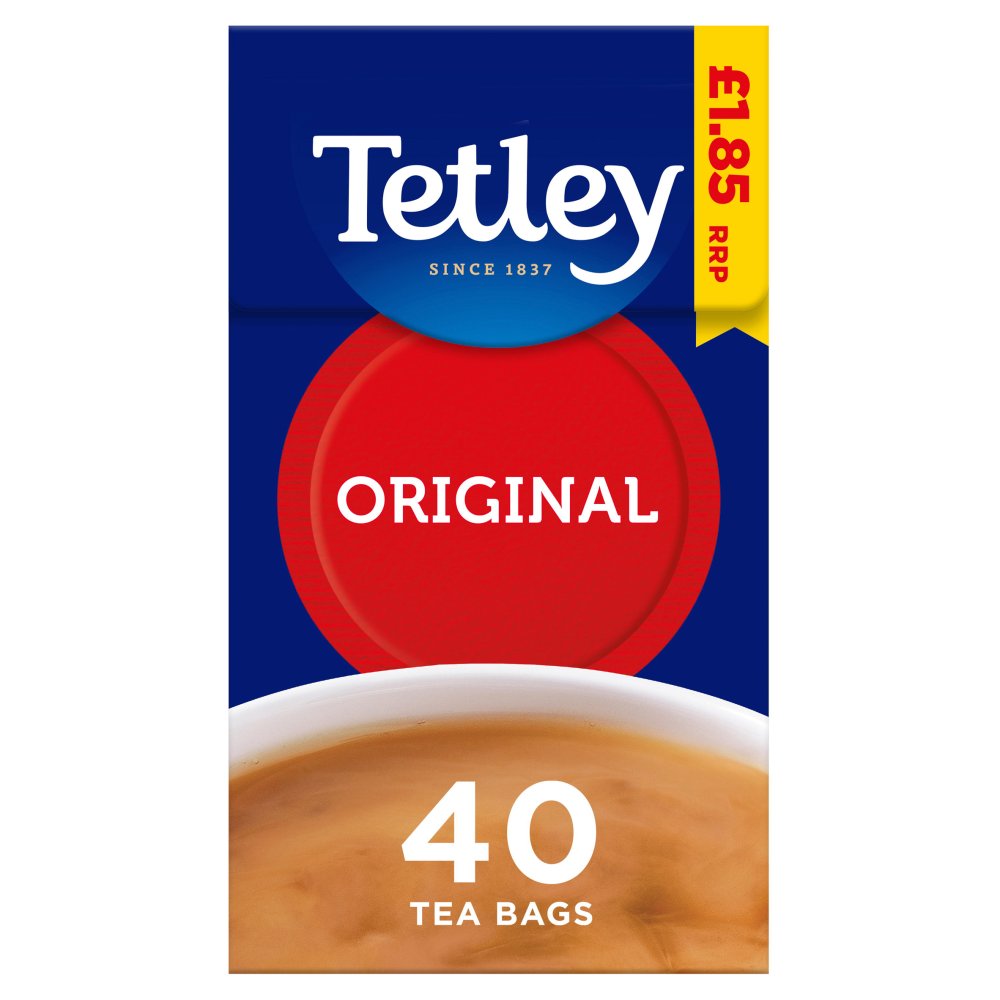 Tetley Original Tea Bag 125g