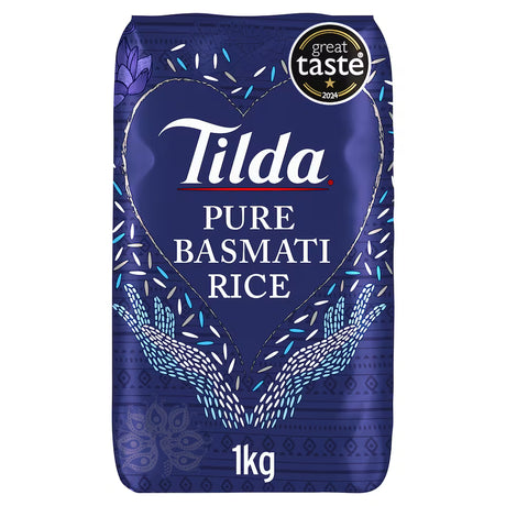 Buy Tilda Pure Basmati Rice 1kg Online in Fairmart UK