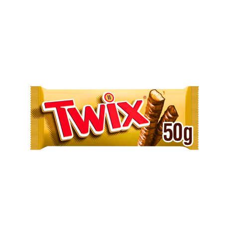 Buy Twix Caramel & Milk Chocolate Fingers Biscuit Snack Bar 50g Online in Fairmart UK
