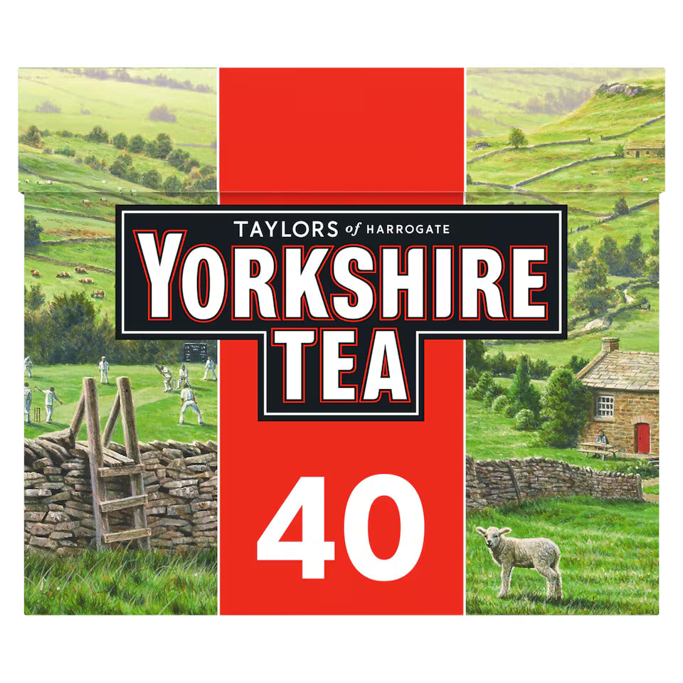 Buy Yorkshire Tea 40 Tea Bags 125g Online in Fairmart UK