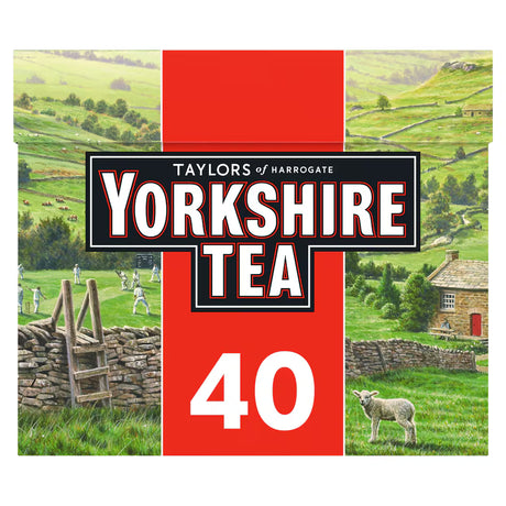 Buy Yorkshire Tea 40 Tea Bags 125g Online in Fairmart UK